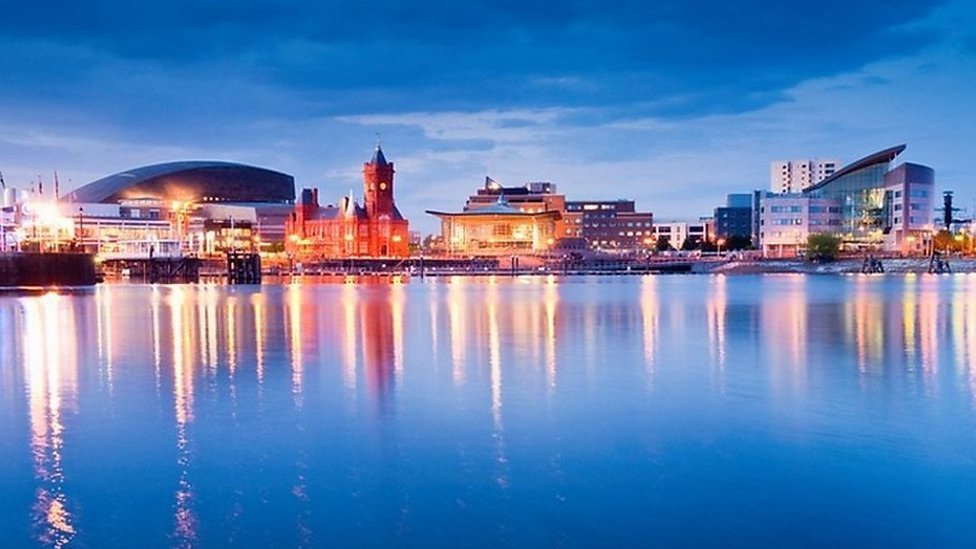 Cardiff Bay waterfront