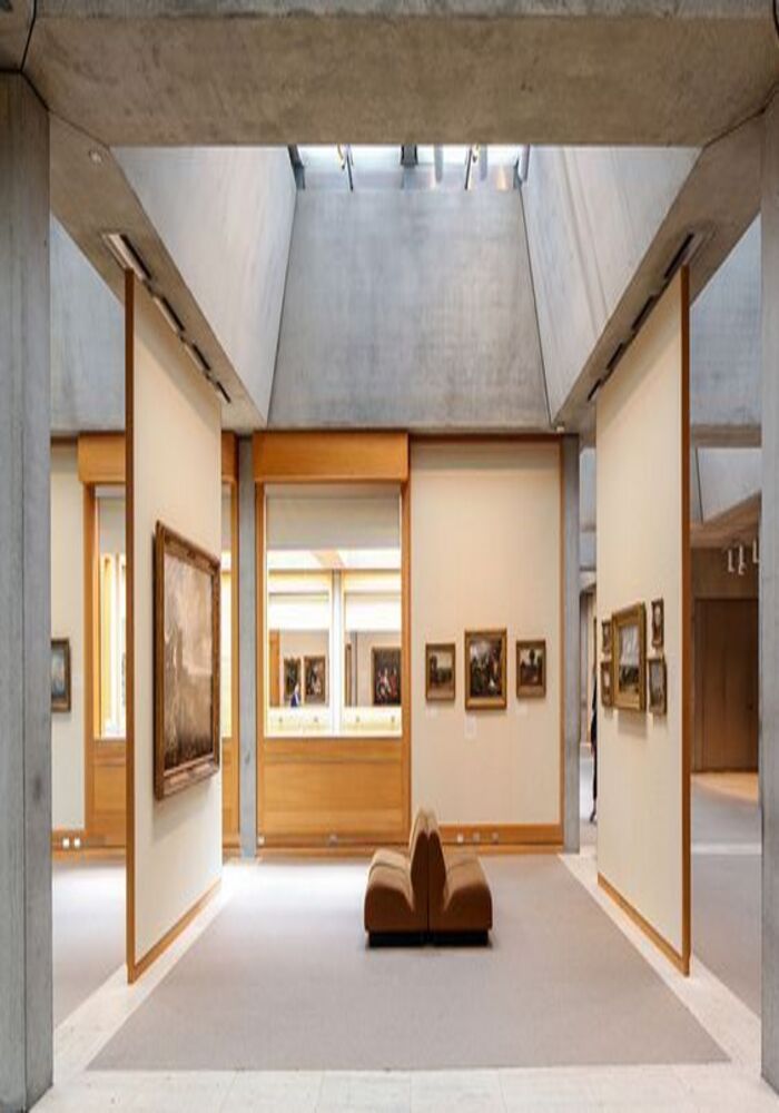 Modern interior hallway with oak finishes — All Aspects Construction, Cardiff