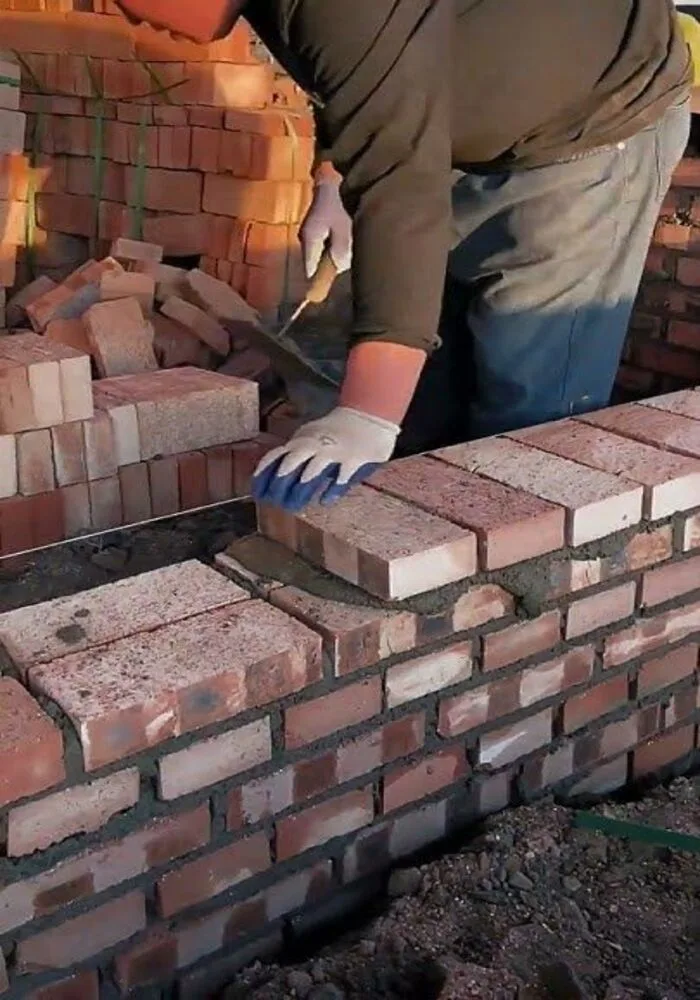 Bricklaying and brickwork in progress — All Aspects Construction, Cardiff