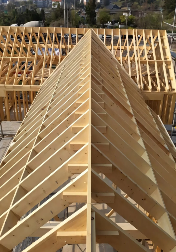 Loft conversion roof timber framing — All Aspects Construction, Cardiff